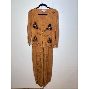 Just Cruising Top & Harem Pants Set